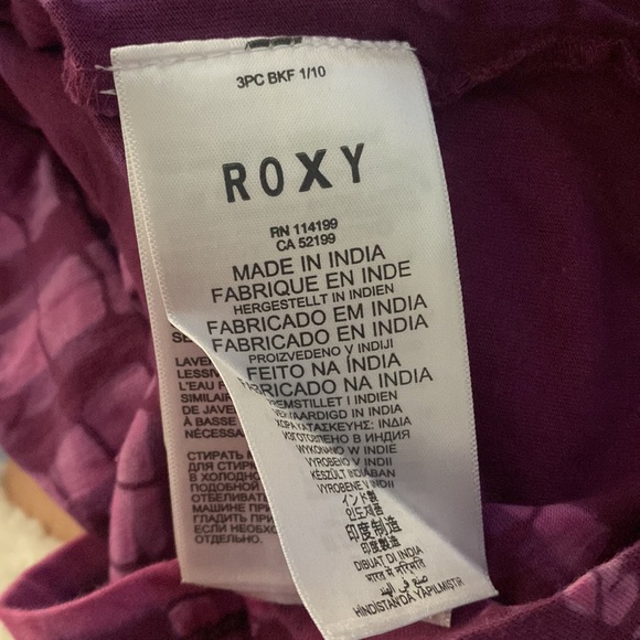 Roxy Juniors Autumn Melody Purple Knit Tube Dress - Picture 8 of 9